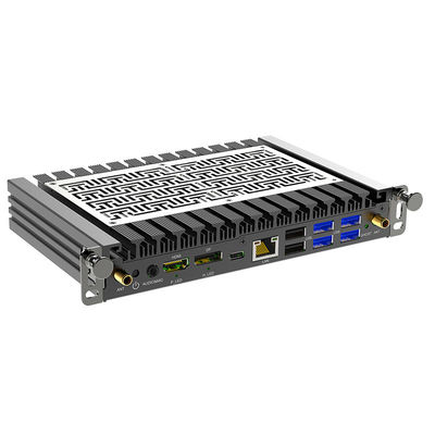 Sharp EU Series Intel CPU 4K IFPD OPS Module โปรไฟล์อลูมิเนียมที่ปิด